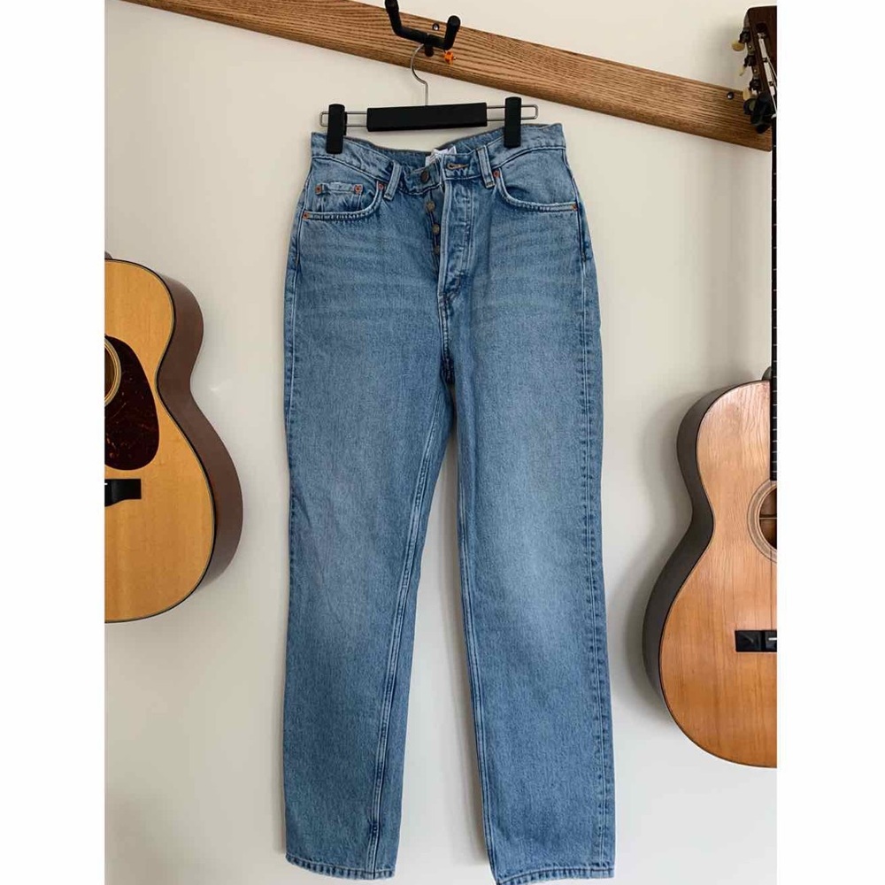 [&other stories] organic cotton blue jeans size 28